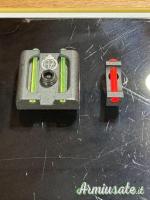Set mire in  fibra ottica  Glock - marca Zendl