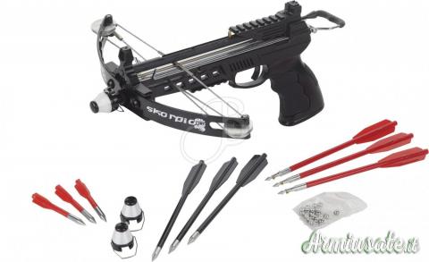SKORPION PISTOLA BALESTRA SFERE/DARDI