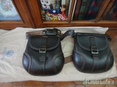 Tasche portacartucce beretta in pelle
