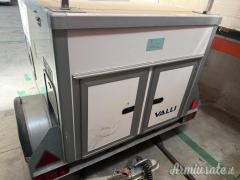 Rimorchio carrello trasporto cani Valli Minivan 3