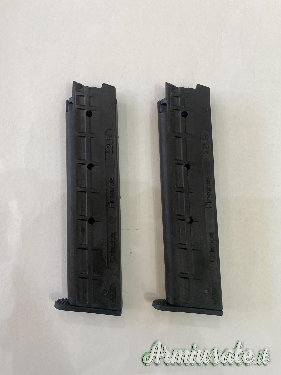 PER PISTOLA SEMIAUT. MARCA CHIAPPA MOD. 1911 CAL. 22LR DA 10 COLPI (NUOVI) PER PISTOLA SEMIAUT. MARCA CHIAPPA MOD. 1911 CAL. 22LR DA 10 COLPI (NUOVI)