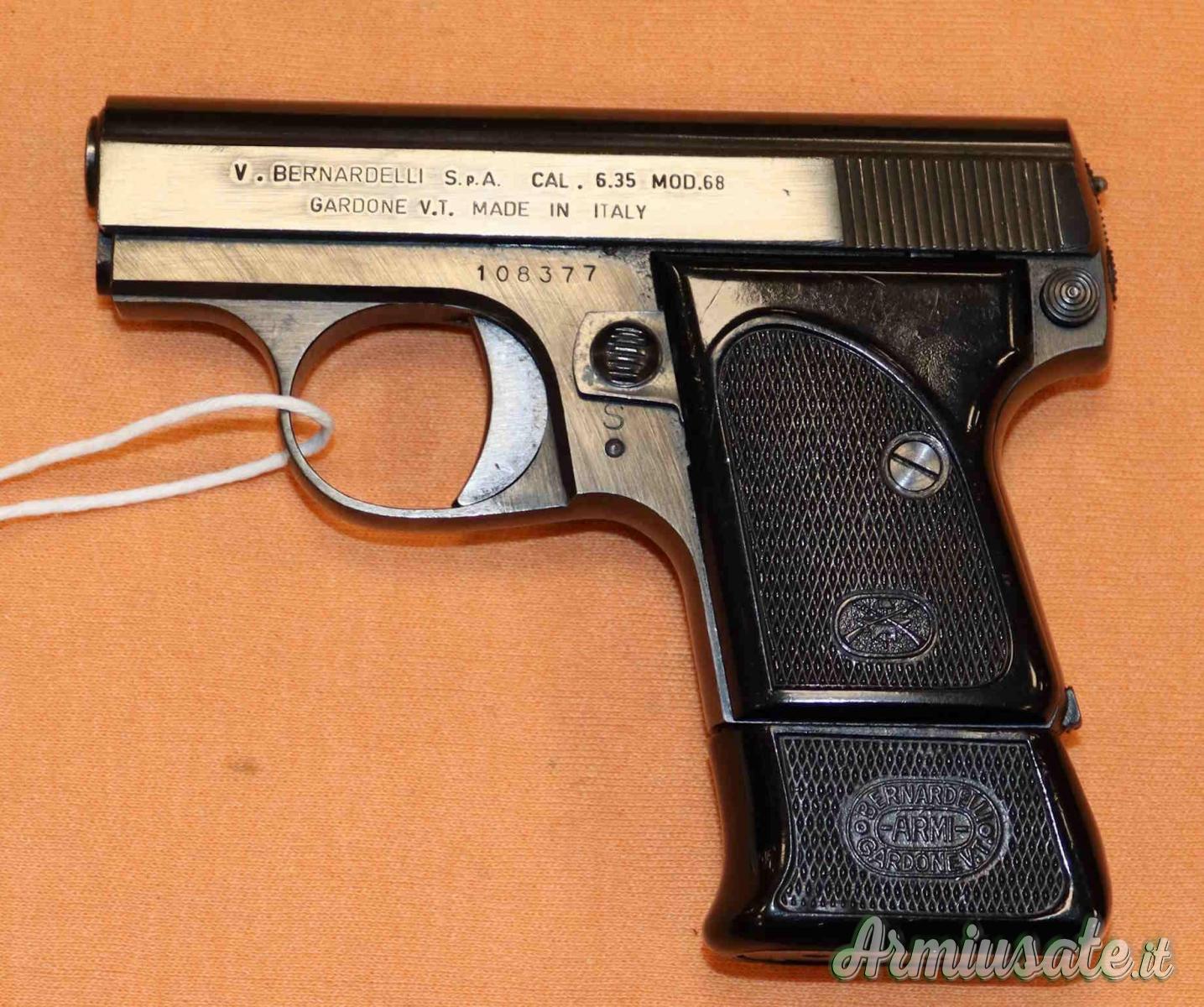 Pistola Bernardelli Mod.68 Cal. 6,35 Pistola Bernardelli Mod.68 Cal. 6,35