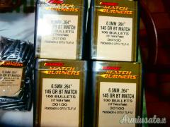 Cedo palle 6,5 da tiro Barnes 145 grs od Hornady Eld da 147 grs