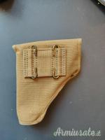Fondina milare in canapa ww2 per pistola Beretta modello 1934 32 35 Regio Esercito
