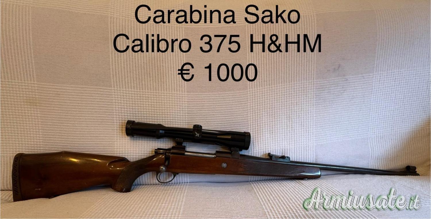 CARABINA SAKO, CALIBRO 375 H&H M CARABINA SAKO, CALIBRO 375 H&H M