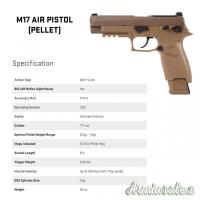 SIG SAUER AIR M17 CO2 4.5 COYOTE
