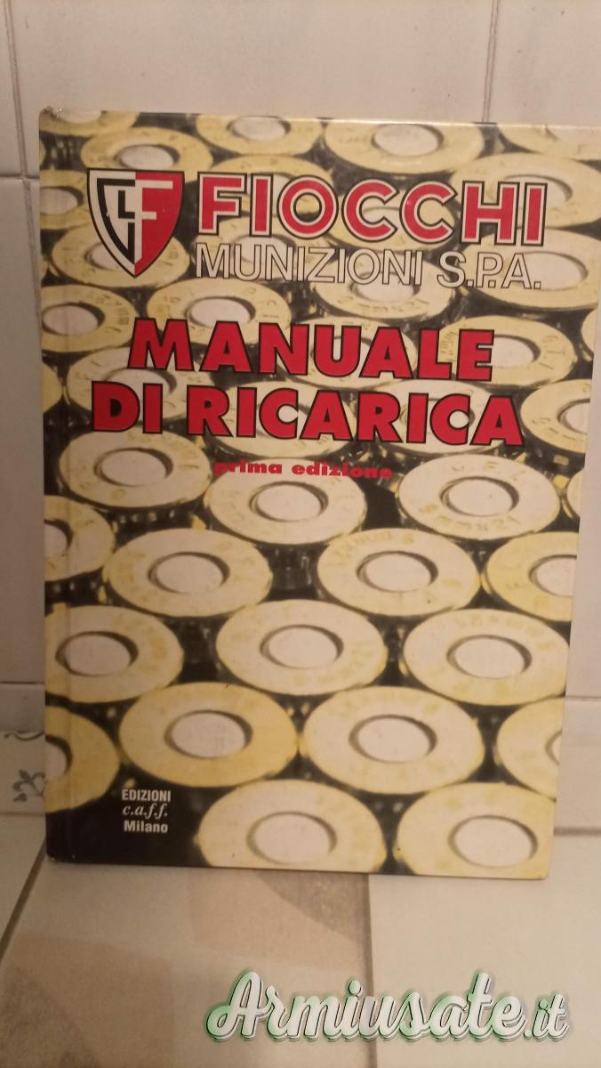 Manuale ricarica FIOCCHI Manuale ricarica FIOCCHI