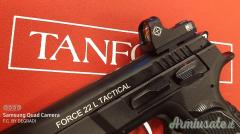 Tanfoglio FORCE 22 L TACTICAL OPTIC BLACK .22 LR Long Rifle