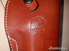 Fondina ascellare Desert Eagle Magnum Research Cuoio handmade made in Italy