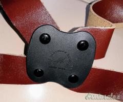 Fondina ascellare Desert Eagle Magnum Research Cuoio handmade made in Italy
