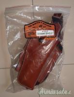 Fondina ascellare Desert Eagle Magnum Research Cuoio handmade made in Italy