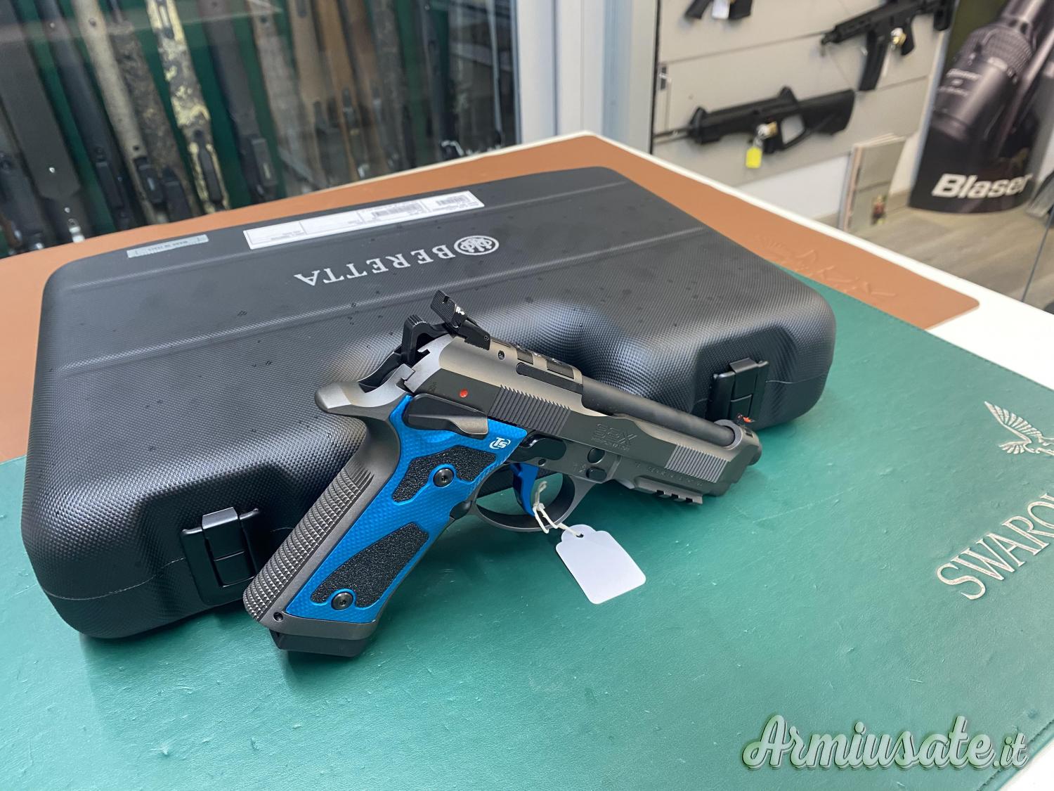 Beretta 92X Performance Defensive Dark Blue 9x19mm NATO Parabellum Beretta 92X Performance Defensive Dark Blue 9x19mm NATO Parabellum