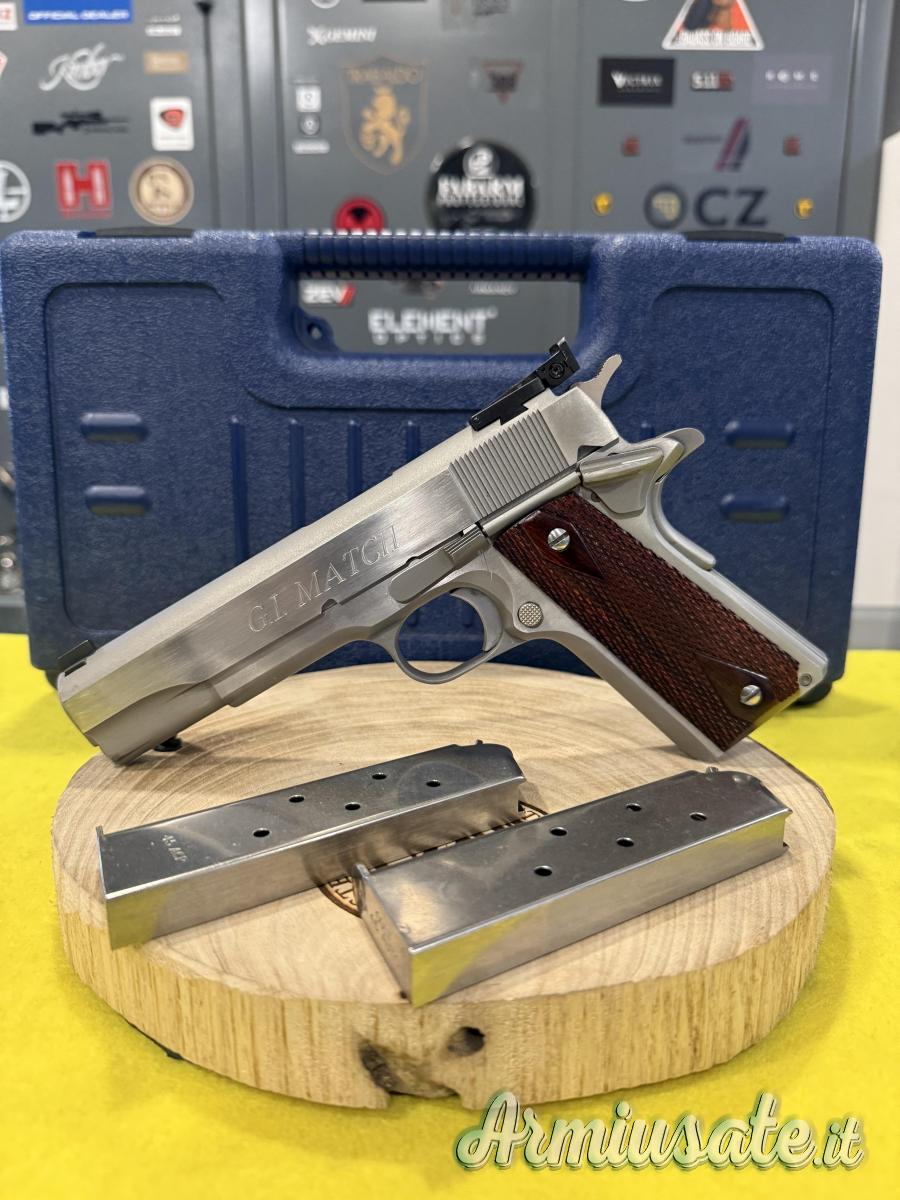 Pistola s/automatica marca Colt modello 1911 G. I. Match Series 80 calibro 45 ACP Pistola s/automatica marca Colt modello 1911 G. I. Match Series 80 calibro 45 ACP