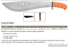 Machete Country - Francese Nuovo