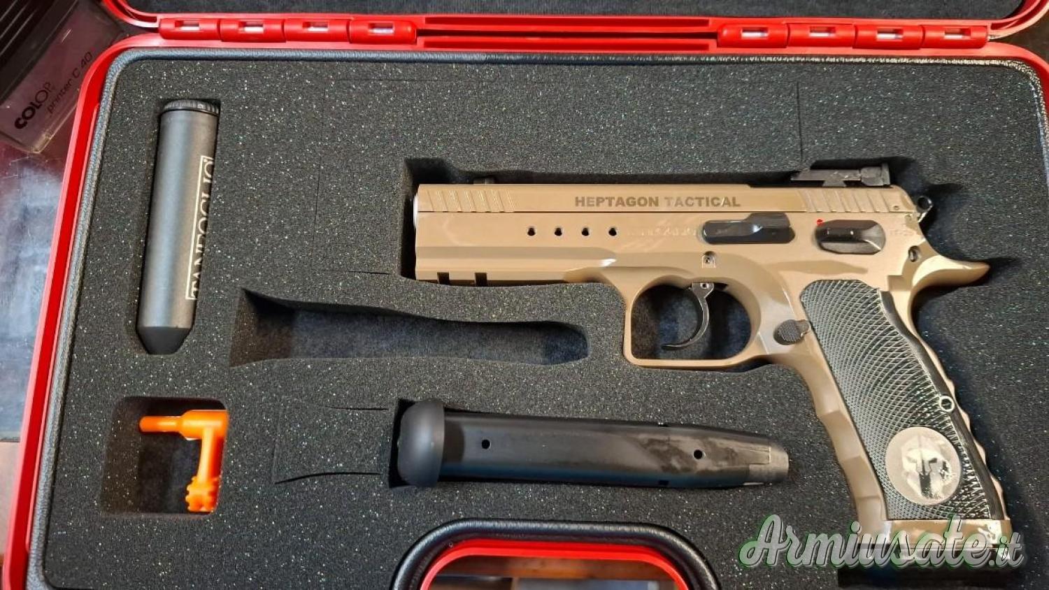 Tanfoglio HEPTAGON TACTICAL 9x19mm Parabellum | Luger | NATO Tanfoglio HEPTAGON TACTICAL 9x19mm Parabellum | Luger | NATO