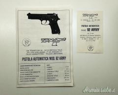 BERETTA 92 REPLICA DA SALVE