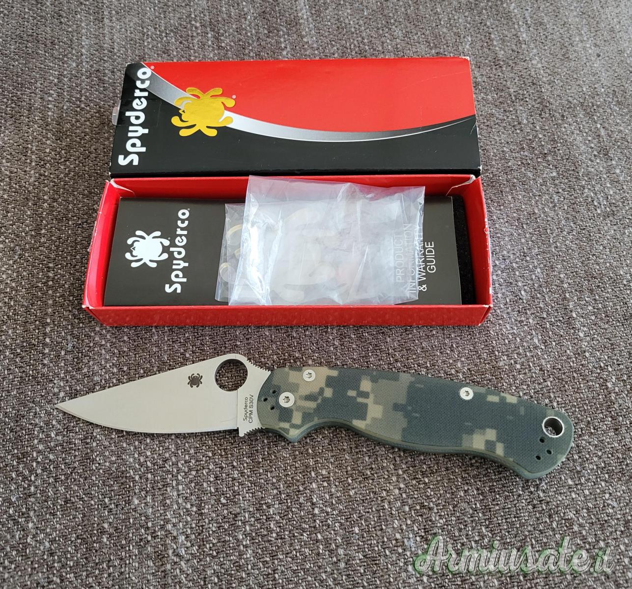 Spyderco paramilitary 2 Spyderco paramilitary 2