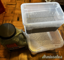 Dillon CV-750 – Separatore Hornady  Tumbler e graniglia Dillon CV-750 – Separatore Hornady  Tumbler e graniglia