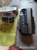 Fondina Uncle Mike's per Colt 1911 e cloni destra nuova mai usata in polimero