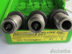 REDDING 3 dies set gratis spedizione 260 remington