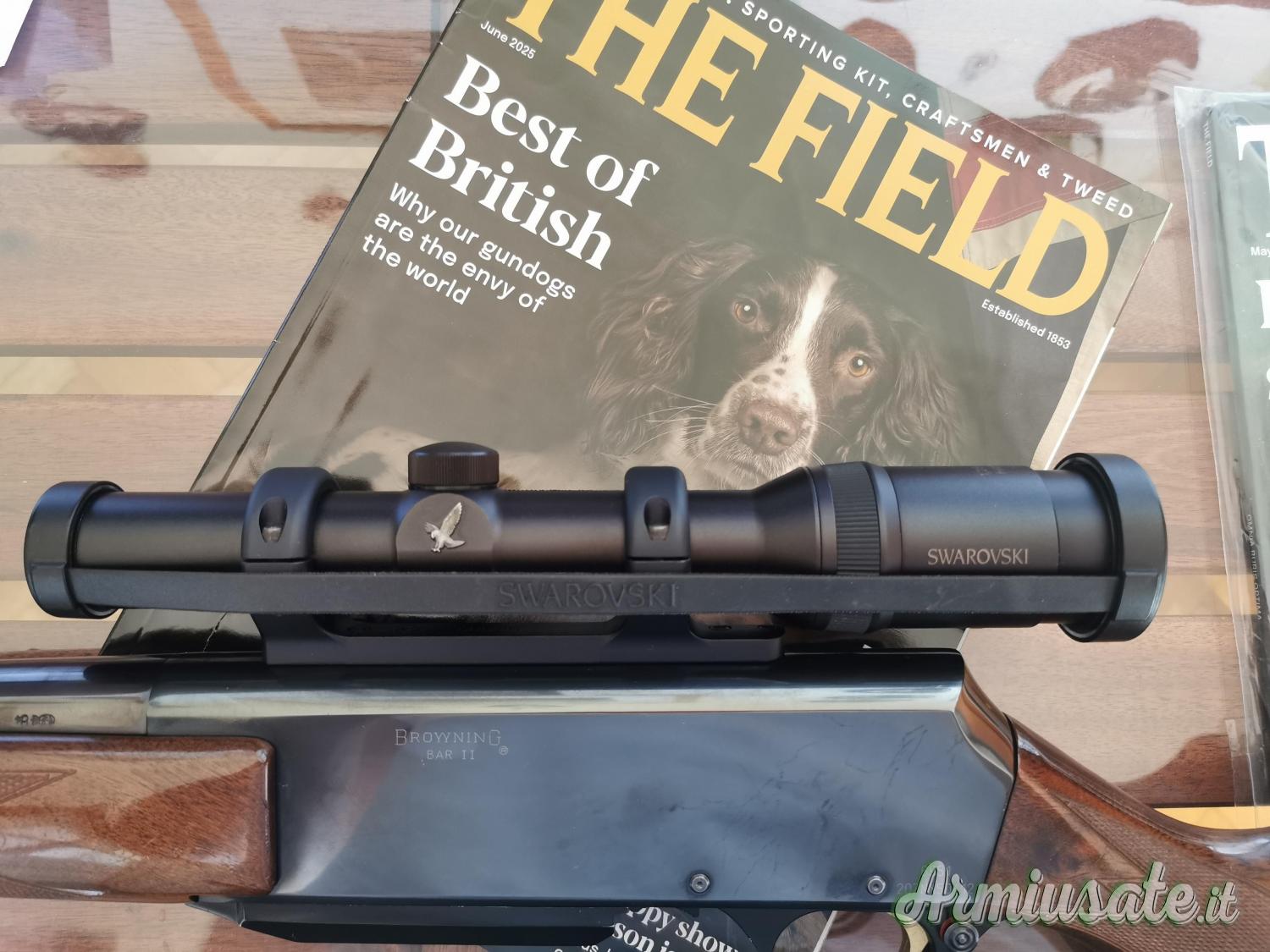 Browning BAR II calibro 300wm con ottica da battuta Browning BAR II calibro 300wm con ottica da battuta