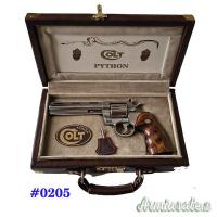 #0205 Valigetta Nuova in Pelle Colt Python - S&W - 6
