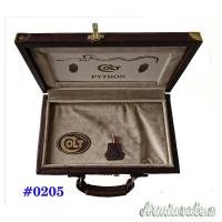 #0205 Valigetta Nuova in Pelle Colt Python - S&W - 6