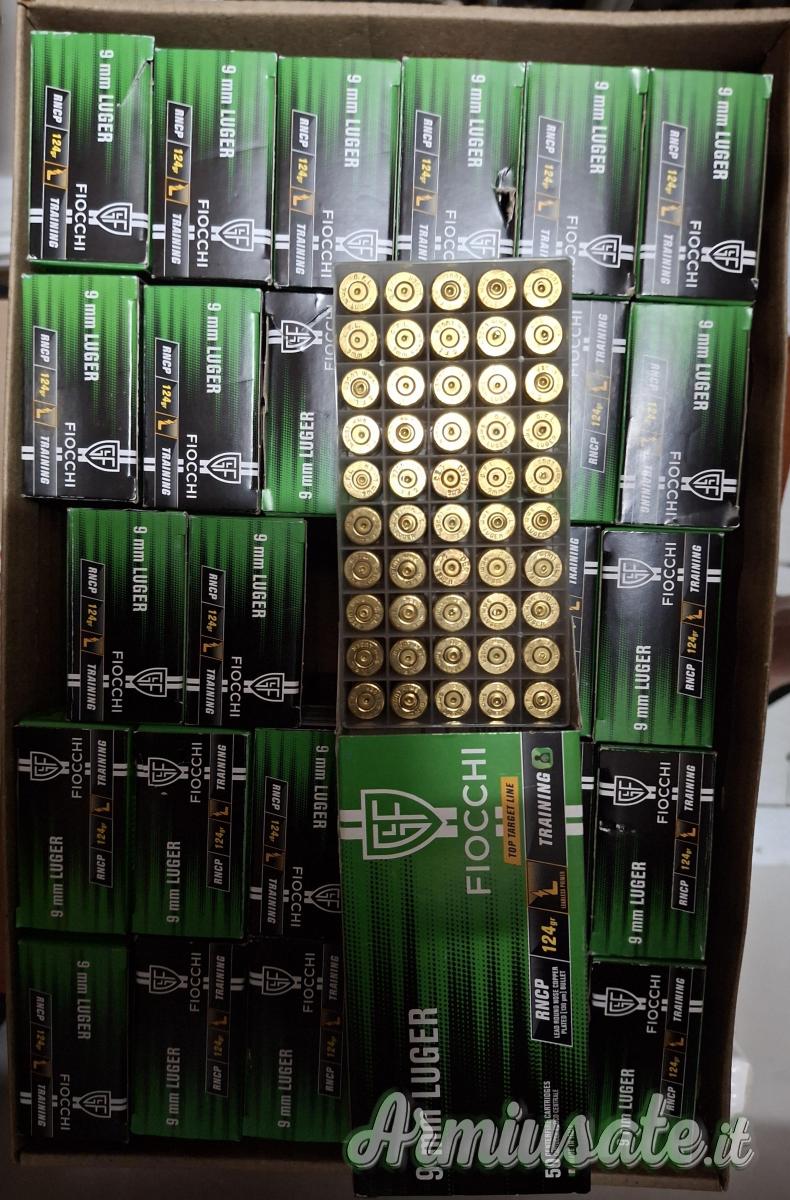 Cedo 1.000 bossoli 9x19 fiocchi di primo sparo con box originali Cedo 1.000 bossoli 9x19 fiocchi di primo sparo con box originali