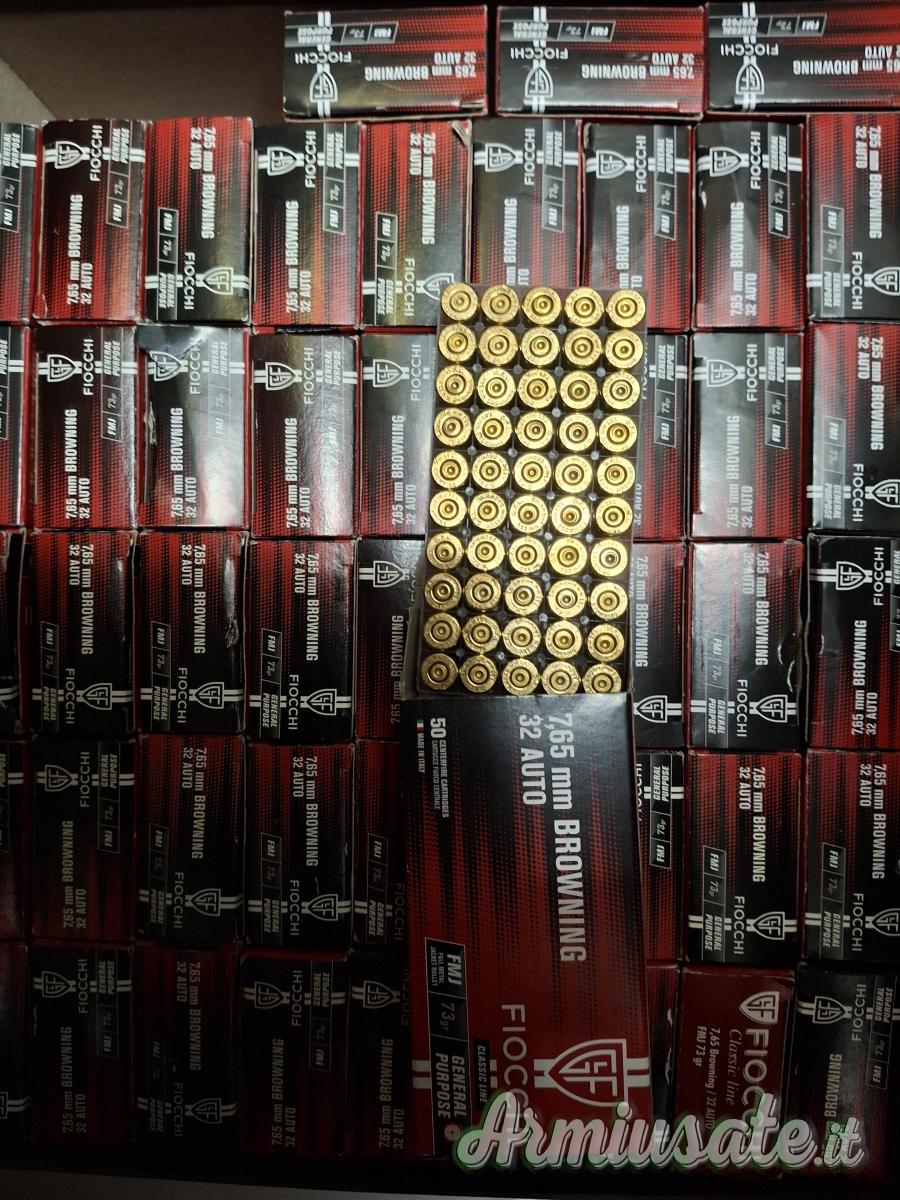 Cedo 1.000 bossoli 7,65 browning fiocchi di primo sparo con box originali Cedo 1.000 bossoli 7,65 browning fiocchi di primo sparo con box originali