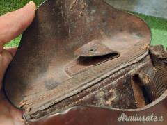 Fondina mauser P08 + caricatore + chiavetta ww1