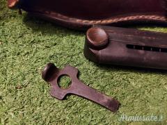 Fondina mauser P08 + caricatore + chiavetta ww1