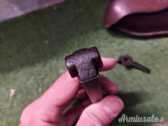 Fondina mauser P08 + caricatore + chiavetta ww1