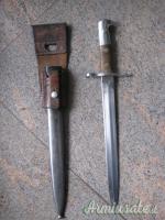 Baionetta per Schmidt Rubin K11 e K31 marcata Elsener Schwyz.