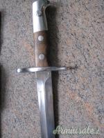 Baionetta per Schmidt Rubin K11 e K31 marcata Elsener Schwyz.