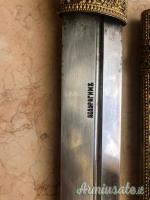 Kindjal russo firmato Abauragim famoso fabbricante di spade del Daghestan fine del XIX sec....