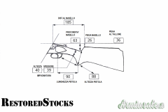 VENDUTO! CALCIO MULTI-REGOLABILE PER BERETTA DT10