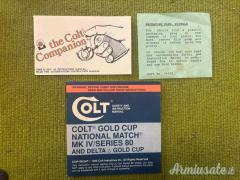 Colt Gold Cup Serie 80, 1990, Sportiva, .45 ACP
