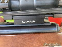 Diana 52 4.5/.177 con attacco ottica ammortizzato originale DIANA e altri accessori.