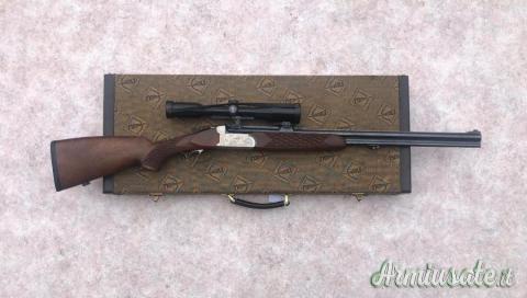 Sovrapposto combinato Zoli cal 20 6.5x57 con canne ricambio cal 20 e valigetta condizioni ottime