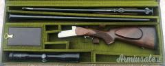 Sovrapposto combinato Zoli cal 20 6.5x57 con canne ricambio cal 20 e valigetta condizioni ottime