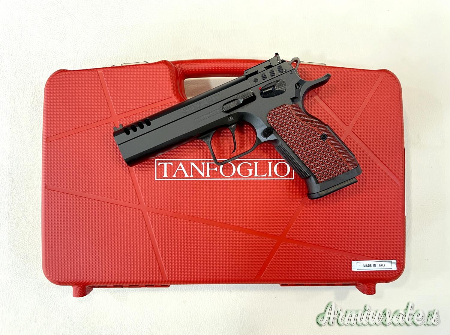 TANFOGLIO STOCK BLACK - 9X19 TANFOGLIO STOCK BLACK - 9X19