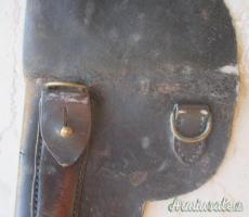 Coppia originali di fondine militari spagnole per la pistola Astra modello 400 calibro 9 largo