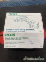HAND CASE NECK TURNER MARCA RCBS (NUOVO) (VEDI LA DESCRIZIONE)