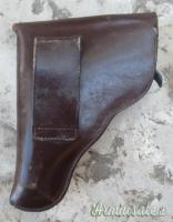 Fondina per pistola Beretta 34 da ufficiale del REI , modello senza porta caricatore .