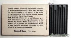 [#950] Scatola vintage inneschi RWS Large Pistol 5337