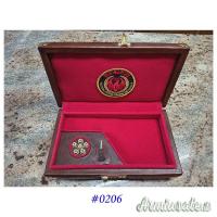 #0206 Valigetta Nuova in Pelle Colt Python - S&W - Ruger - 6