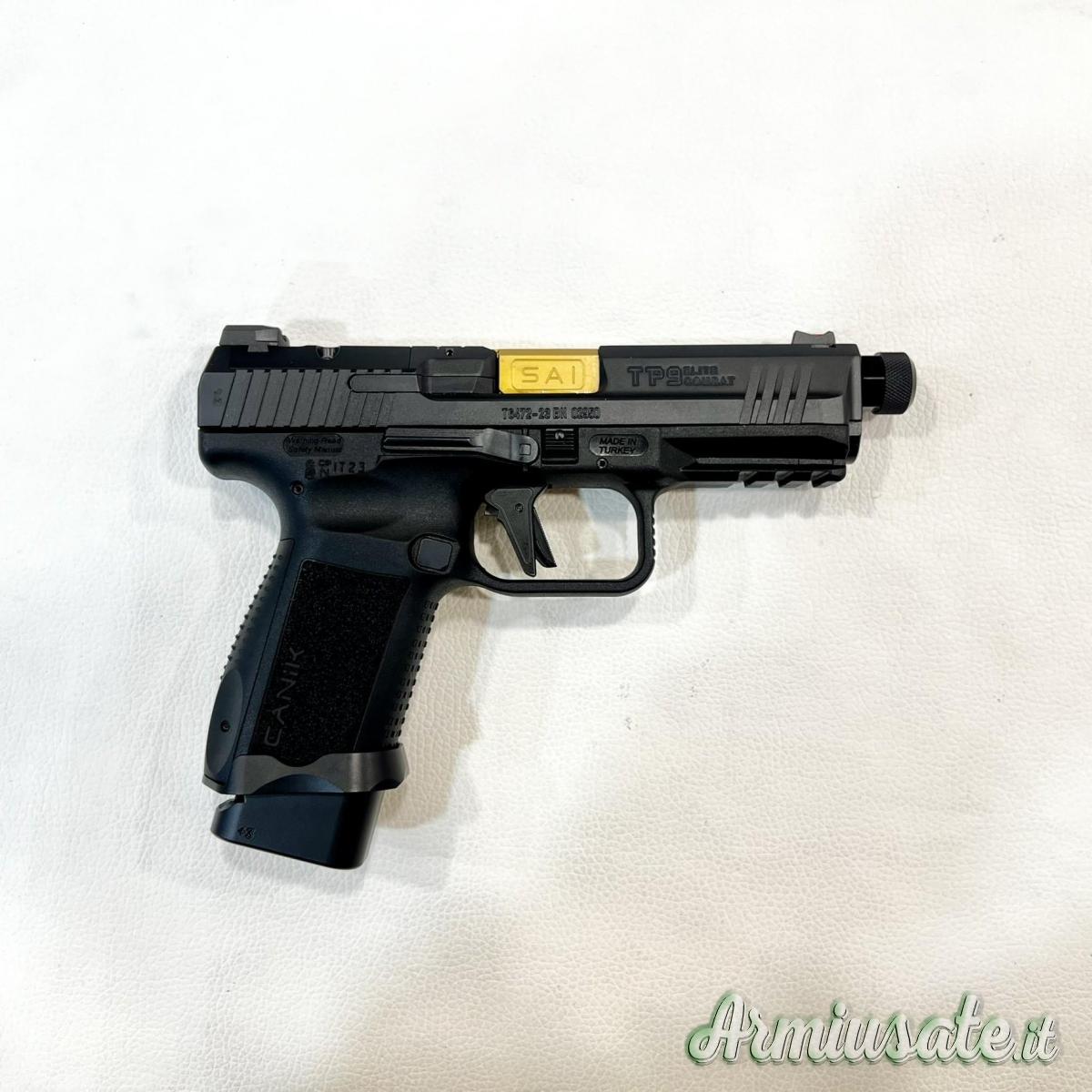 CANIK TP9 ELITE COMBAT EXECUTIVE GOLD BARREL CANIK TP9 ELITE COMBAT EXECUTIVE GOLD BARREL
