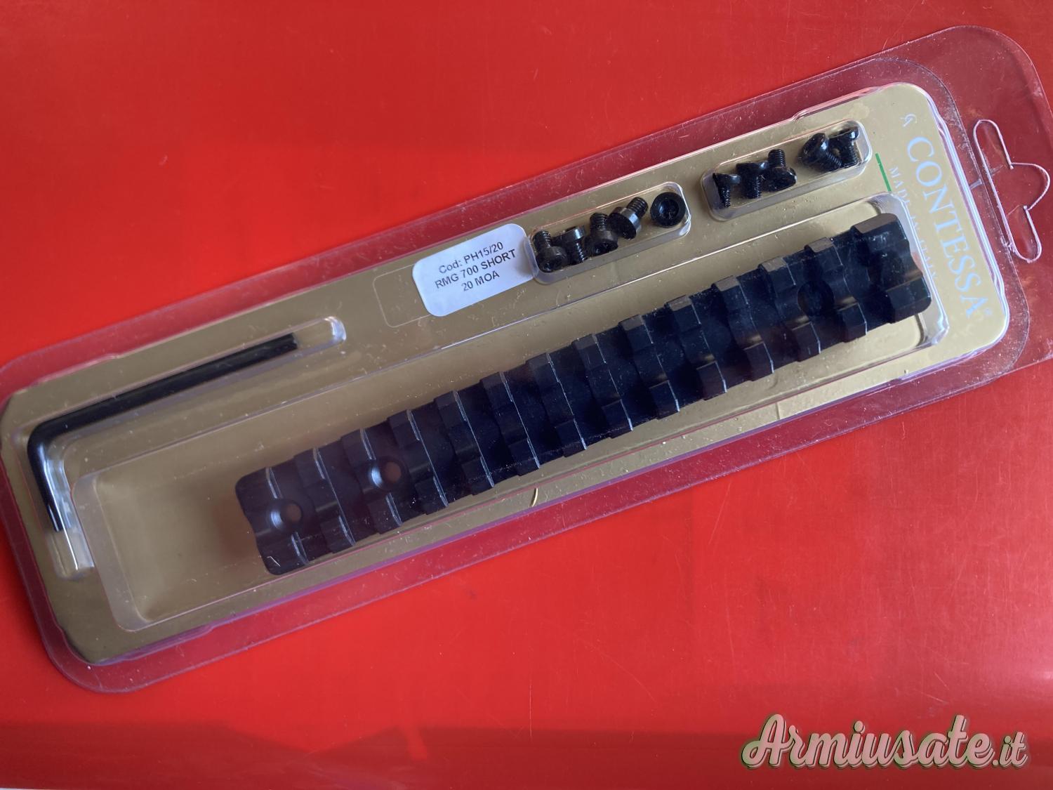 CONTESSA BASE PICATINNY PER REMINGTON 700 SHORT 20 MOA CONTESSA BASE PICATINNY PER REMINGTON 700 SHORT 20 MOA