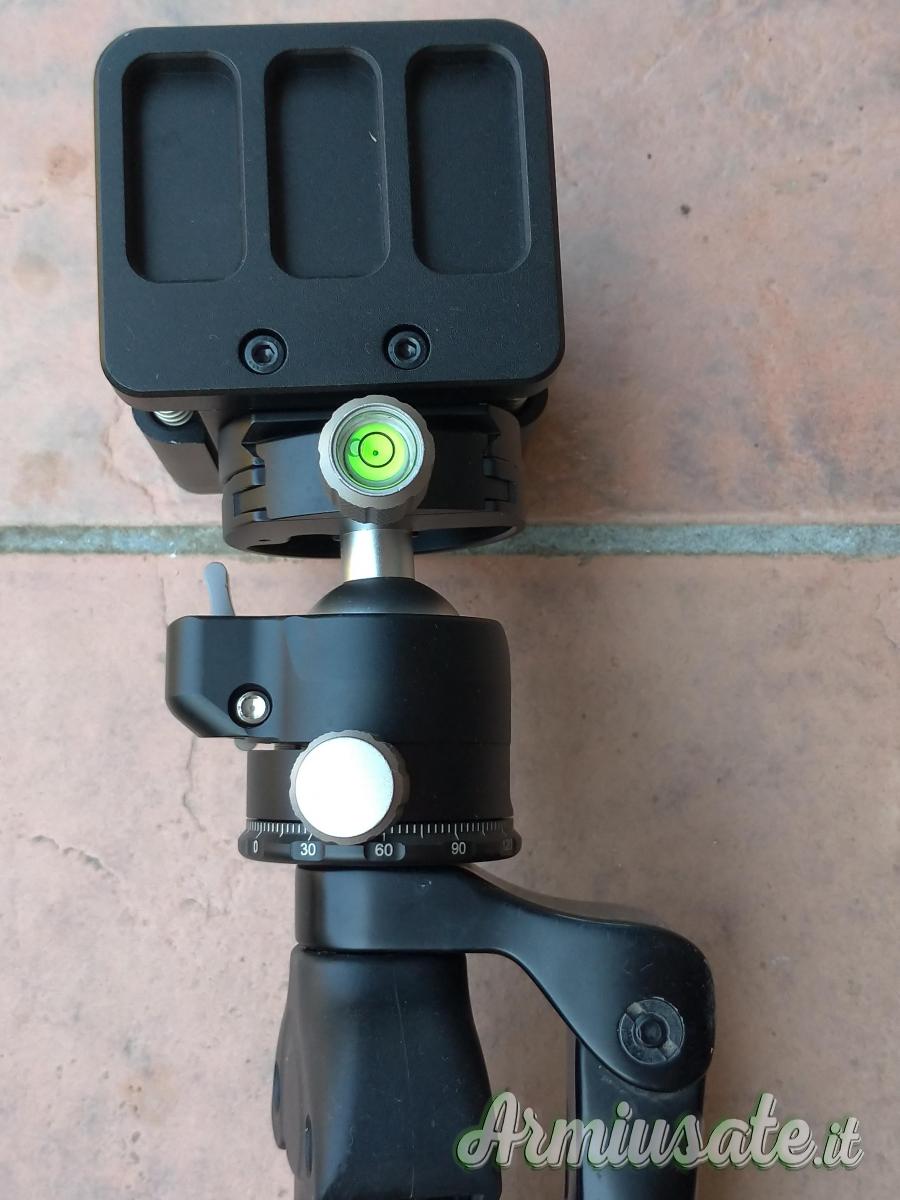 Vanguard QUEST T62U INNOREL E34 Testa a Sfera Treppiede Regolabile Panoramica a 360 ° bolla Vanguard QUEST T62U INNOREL E34 Testa a Sfera Treppiede Regolabile Panoramica a 360 ° bolla