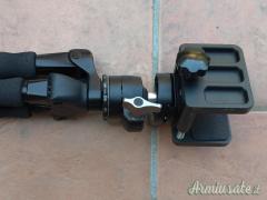 Vanguard QUEST T62U INNOREL E34 Testa a Sfera Treppiede Regolabile Panoramica a 360 ° bolla